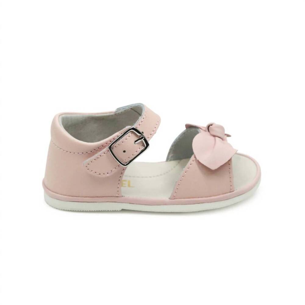 NEW ANGEL BABY girl's jolie bow sandal - toddler in pink